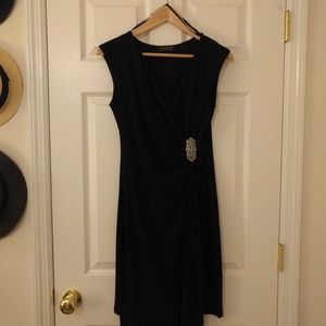 V neck formal dress